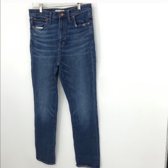 Madewell high rise slim fit boyjean - Picture 5 of 11